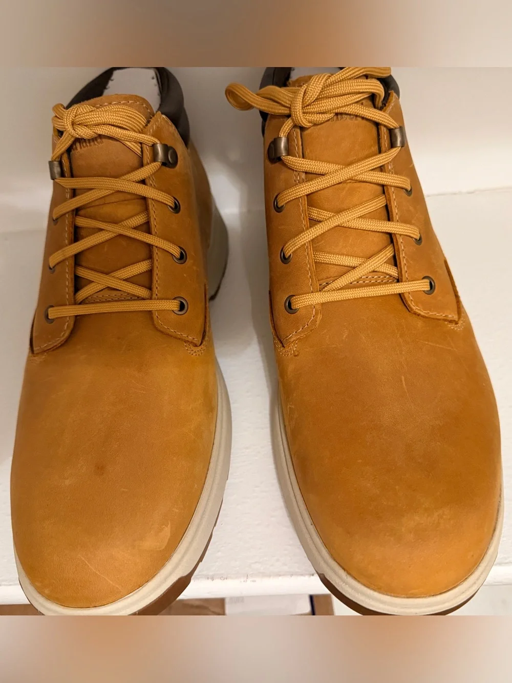 Timberland Atwells Ave Waterproof Chukka Boots Men’s 10 Wheat + Box